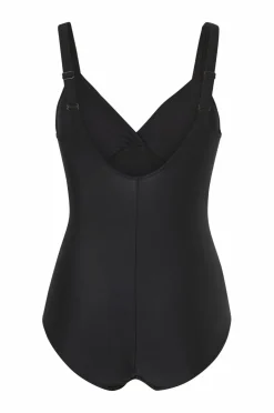Speedo Badedragter|Badetøj>Badedragt Solid Cross Knot Swimsuit Black