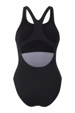 Speedo Badetøj|Badetøj>Badedragt Womens Digital Printed Medalist 1 Pc Blue/green