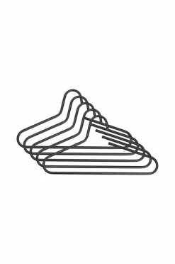 Spinder Design Entrémøbler>Bøjler (sæt med 5 stk.) Victorie Sort