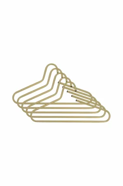 Spinder Design Entrémøbler>Bøjler (sæt med 5 stk.) Victorie Guld