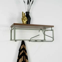 Spinder Design Knagerække Rex 3 Støvet grøn New