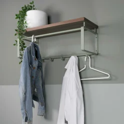 Spinder Design Knagerække Rex 3 Støvet grøn New