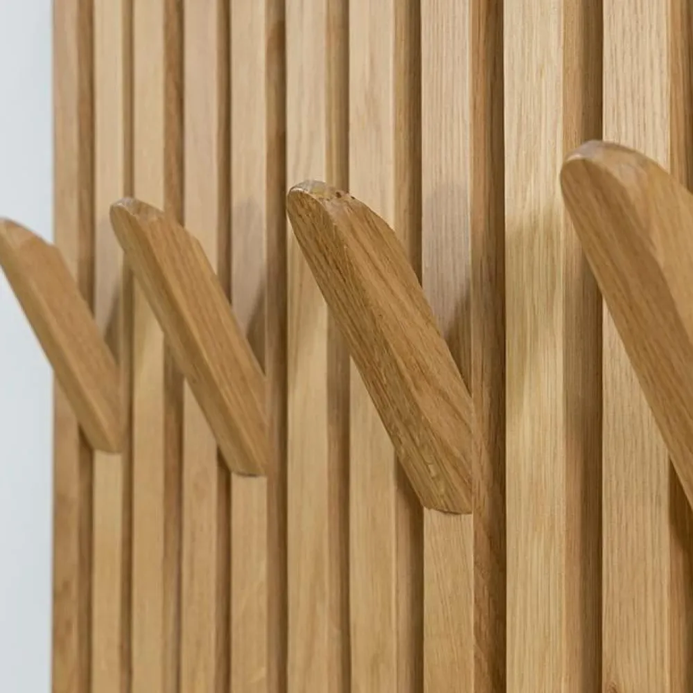 Spinder Design Entrémøbler>Knagerække Parco large Naturlig