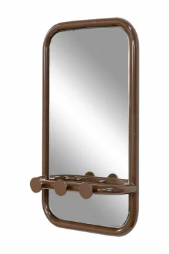 Spinder Design Retro Spejl Chokoladebrun New
