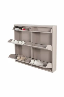 Spinder Design Entrémøbler>Skoskab Billy 6 Silkeagtig taupe