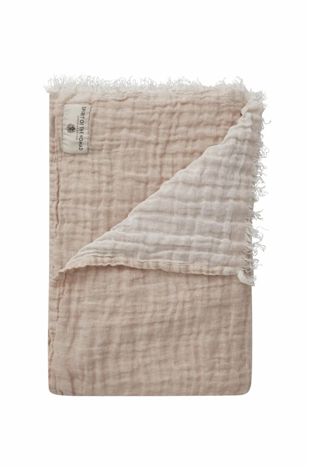 Spirit of the Nomad Plaid i hør Ørkenbeige Best