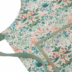 Spode Forklæde Morris & Co Strawberry Thief Cochineal /Willow Multi Discount