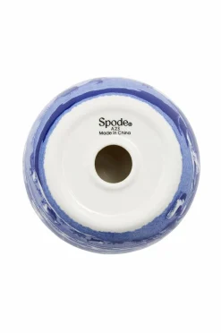 Spode Fyrfadsstager Blue Italian 6 cm x 7,5 cm, 2-pak Blå/vit Online