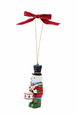 Spode Ornament bamse nøddeknækker Multi New