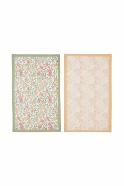 Spode Køkkentekstiler>Viskestykker Morris & Co Fruits & Marigold Sæt med 2 stk. Multi