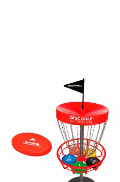 Sportme Discgolf-sæt med kurv No color Outlet