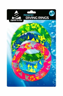 Sportme Børnebøger|Autot & Muut Ajoneuvot>Dykkerringe, 3 stk No color