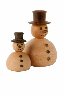 Spring Copenhagen Trædekoration The Snowman 9,4 cm Natur Hot