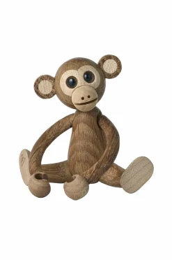 Spring Copenhagen Pynteting>Trædekoration Swing Abe 8 cm Natur