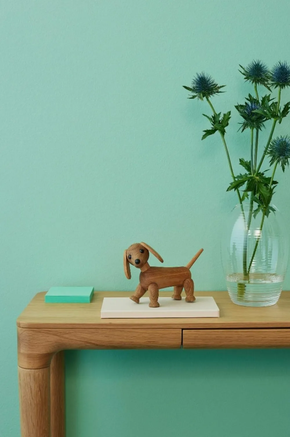 Spring Copenhagen Pynteting>Trædekoration Amigo Gravhund 15 cm Natur