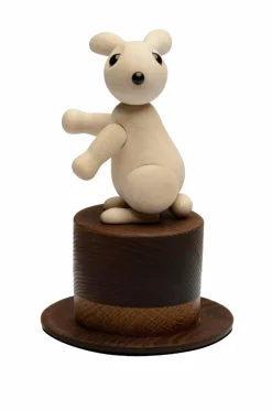 Spring Copenhagen Trædekoration The Magic Hat Kanin 9,5 cm Natur Discount