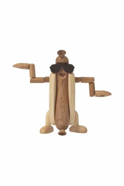 Spring Copenhagen Trædekoration Harry Hot Dog 11 cm Natur Sale