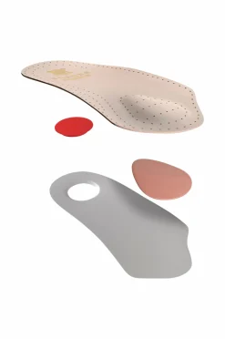 Springyard Skotilbehør|Skotilbehør>Indlægssål skind, opbygget 2/3-længde Natural