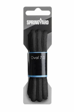 Springyard Skotilbehør|Skotilbehør>Skosnører Oval 7.0 Black