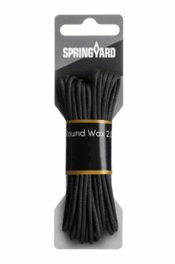 Springyard Skotilbehør|Skotilbehør>Skosnører Round Wax 2.0 Black