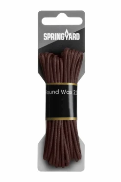 Springyard Skosnører Round Wax 2.0 Bordeaux Best
