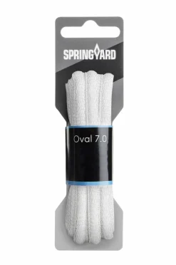 Springyard Skosnører Oval 7.0 White Discount