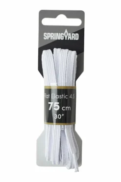 Springyard Skotilbehør|Espadriller>Snørebånd Flat Elastic 4.5 White