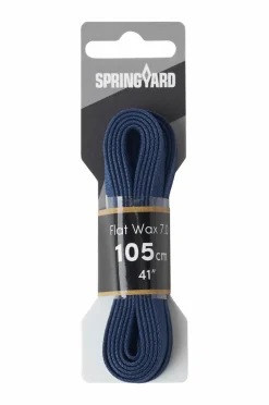 Springyard Skotilbehør|Espadriller>Snørebånd Flat Wax 7.0 Marine