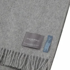 Stackelbergs Plaid Alpacka Lysegrå Best