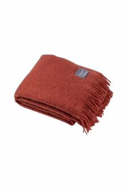 Stackelbergs Tæpper & Plaider>Plaid Mohair Blanket Chilli