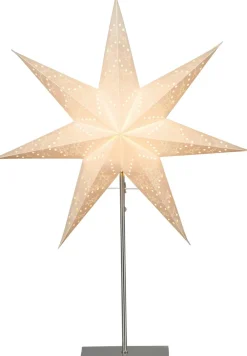 Star Trading Adventsstjerne på fod Sensy Hvid Clearance