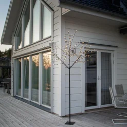 Star Trading Dekorativt træ Albero Sort Outlet