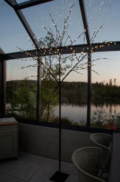 Star Trading Dekorativt træ Albero Sort Outlet