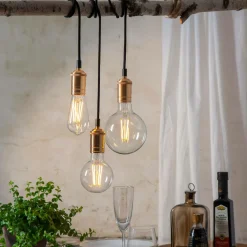 Star Trading Lyskilder>E27 G125 Blød glød 3-trins Glas