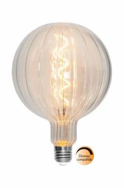 Star Trading Lyskilder>LED E27 G150 Line Klar Glas