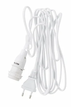 Star Trading Ledning til julestjerne, Basic Hvid Discount