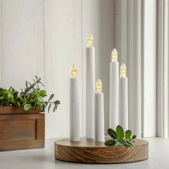 Star Trading Lysestage Doris Batteri Brun Clearance