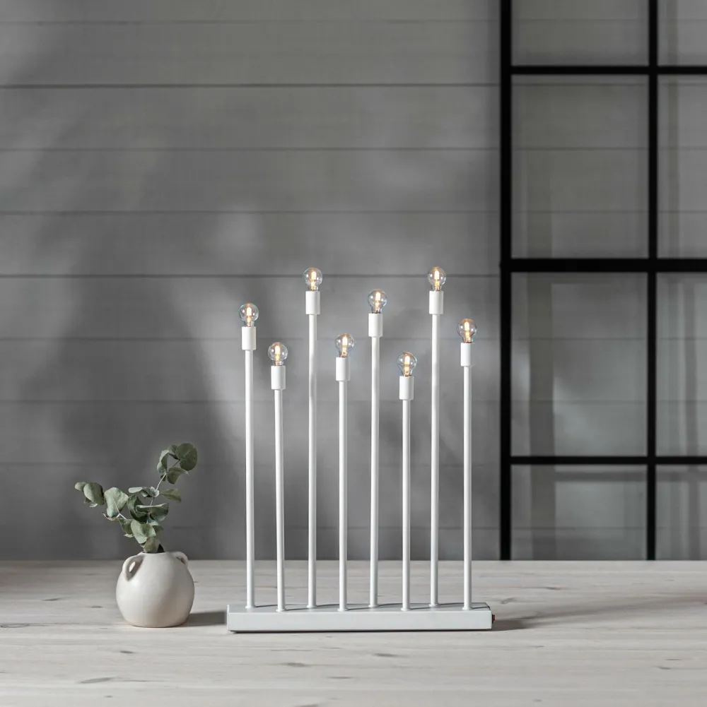 Star Trading Lysestage Ladda Hvid