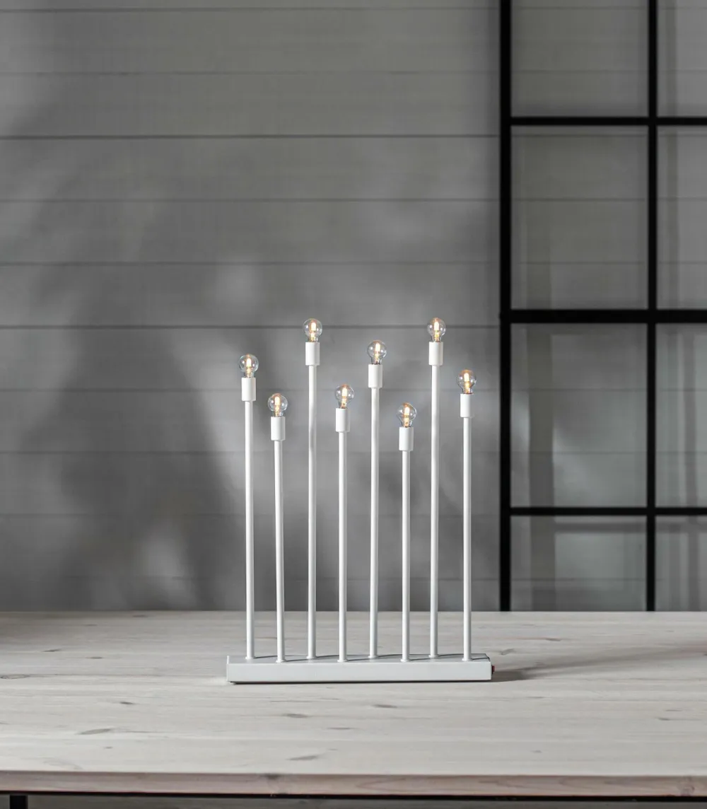 Star Trading Lysestage Ladda Hvid