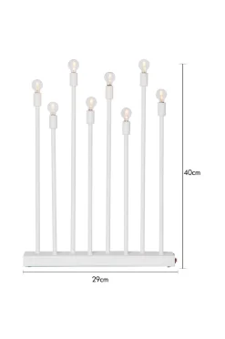 Star Trading Lysestage Ladda Hvid