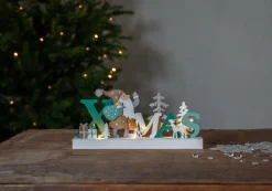 Star Trading Julebelysning>Lysestage Reinbek X-mas 15 cm 0020