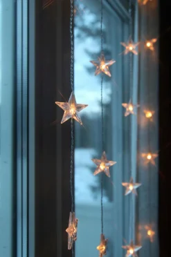 Star Trading Lysgardin 90x120 LED Gennemsigtig Clearance