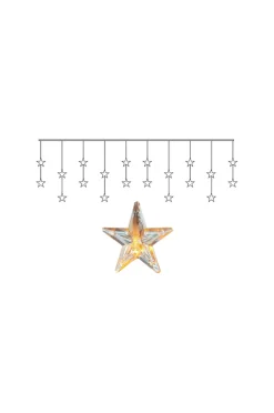 Star Trading Lyskæder|Julebelysning>Lysgardin 180x40 LED Gennemsigtig