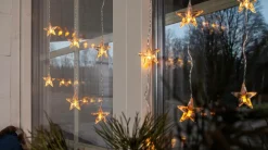 Star Trading Lyskæder|Julebelysning>Lysgardin 180x40 LED Gennemsigtig