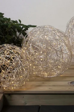 Star Trading Lyskæder|Lyskæder>Lyskæde TRASSEL Alu.wire 40 cm Silver