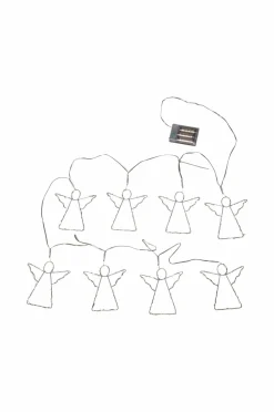 Star Trading Julepynt>Lyskæde Angela Sølvfarvet