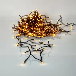 Star Trading Lyskæde Golden Warm White 360LED Sort Hot