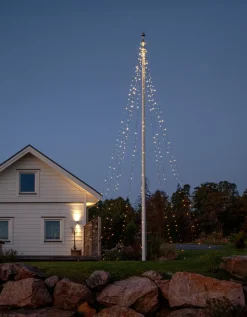 Star Trading Lyskæde skinnende varm hvid 2,8 m Sort Outlet