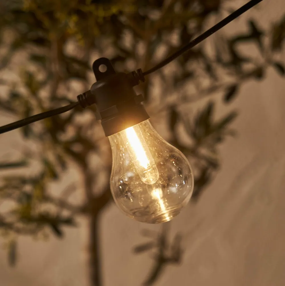 Star Trading Lyskæde LED Selecta Black Clearance