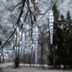 Star Trading Lyskæde med istapper Gelido Transparent Sale